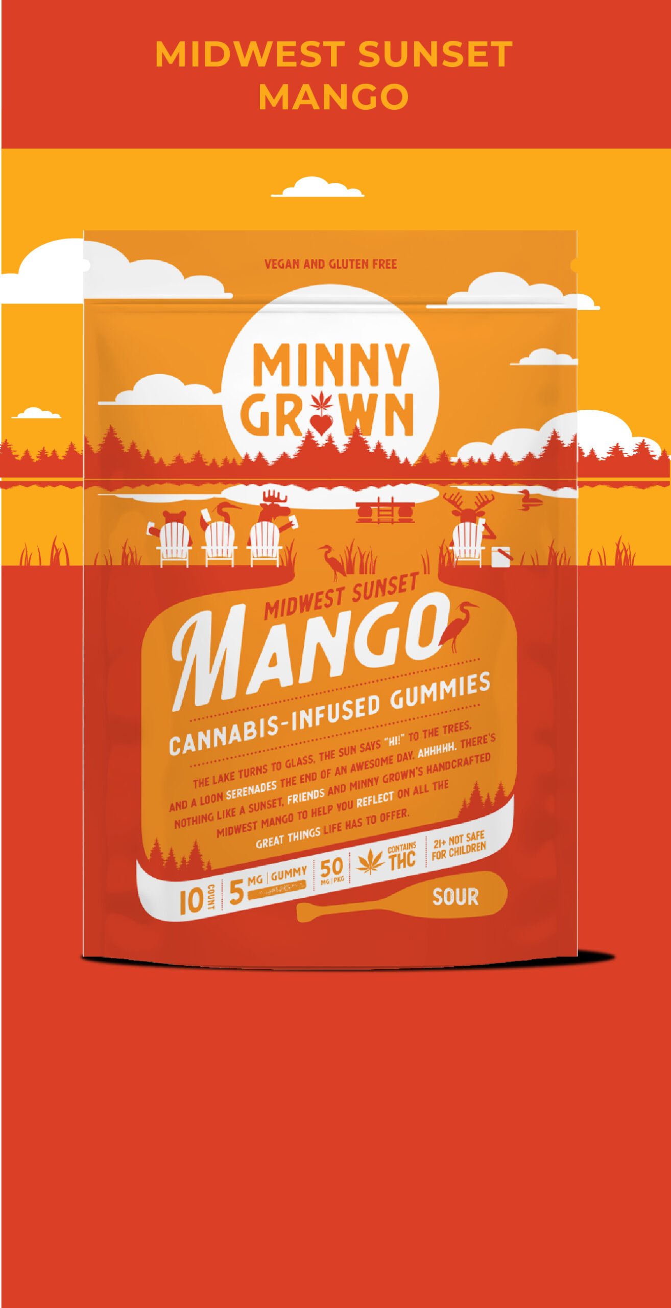 Featured image for “THC Gummies – OG Mango”