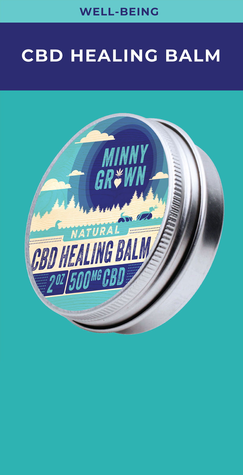 Featured image for “CBD Healing Balm”